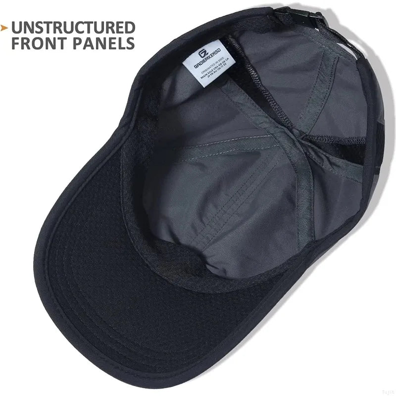 GADIEMKENSD UPF 50+ Lekka Oddychająca Czapka Outdoorowa