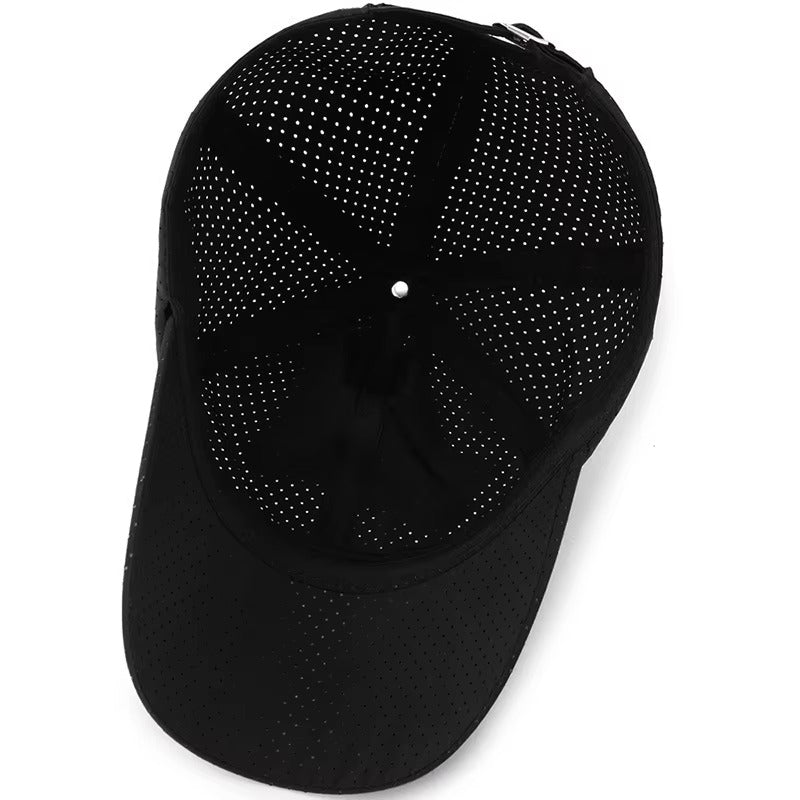 Unisex Quick-Drying Sport Cap with Logo